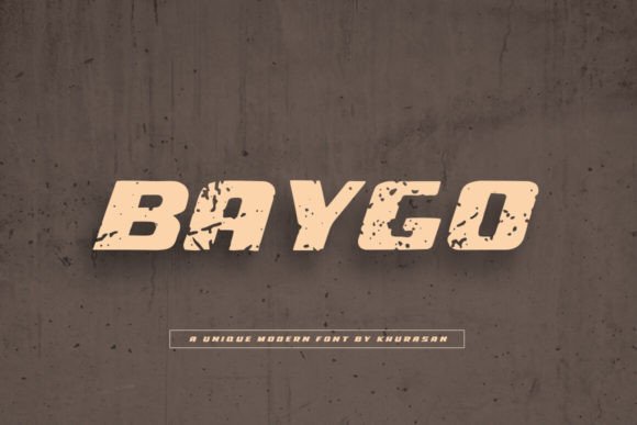 Baygo: A Bold Font That Elevated My Brand’s Visual Identity