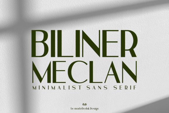 Biliner Meclan: The Modern Font That Elevates Your Campaigns