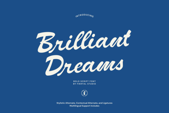 Brilliant Dreams Font for Handmade Creations