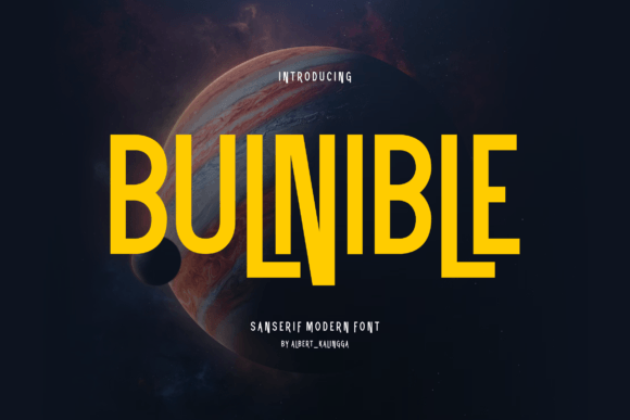 Bulnible: A Modern Sans Serif Font for Digital Marketing