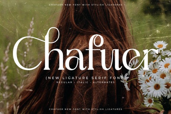 Chafuer: A Serif Font That Elevates Brand Campaigns