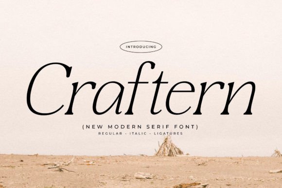 Craftern: The Serif Font That Elevates Your Campaigns