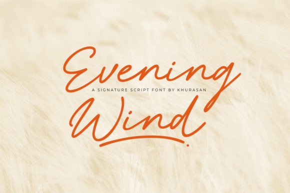 Evening Wind Font for Professional Branding