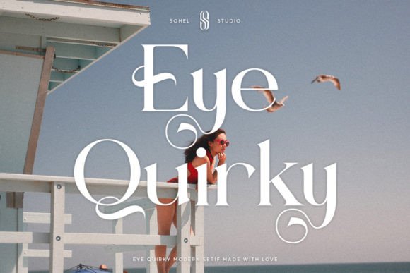 Eye Quirky: A Serif Font for Handmade Projects
