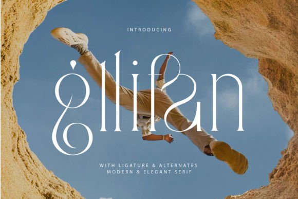 Gllifan: A Serif Font for Timeless Editorial Design
