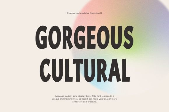 Gorgeous Cultural Font for Modern Branding