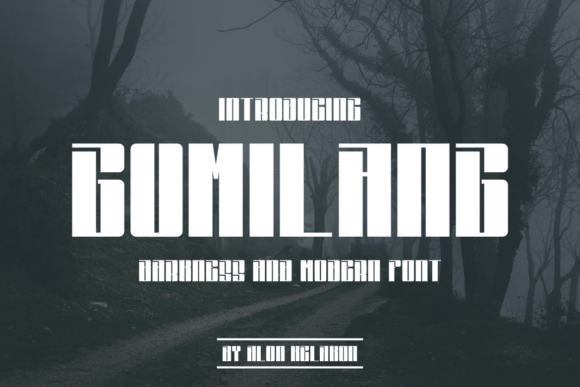 Gumilang: A Modern Sans Serif for Clean Editorial Design