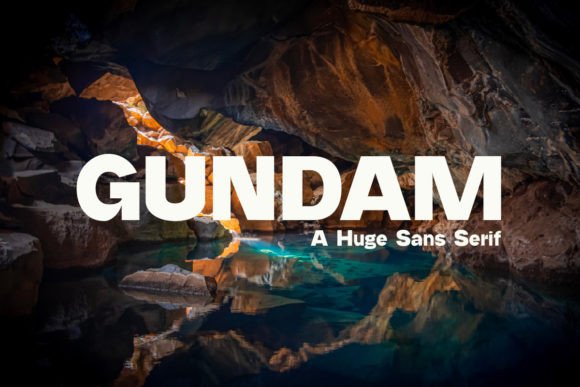 Gundam Font for Modern Branding Projects
