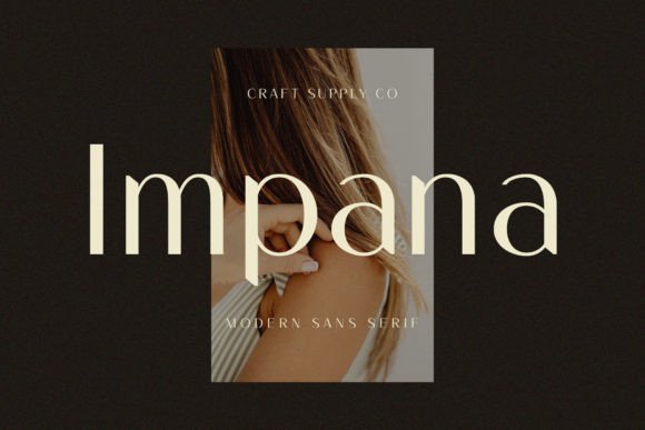 Impana: A Modern Serif Font for Contemporary Branding