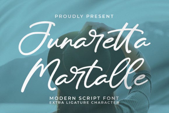 Junaretta Martalle: A Modern Script Font for Creative Projects