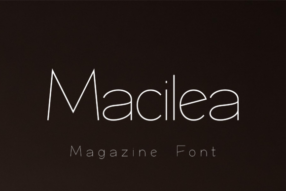 Macilea: A Versatile Sans Serif for Modern Design