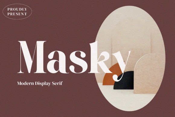 Masky Serif Font Review for Real Design Projects