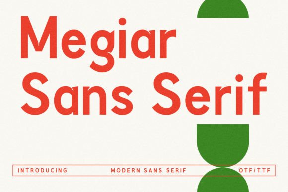 Megiar: The Bold Sans Serif Font That Elevates Your Campaigns