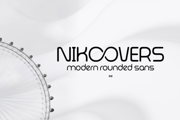 Nikoovers Font for Modern Editorial Design