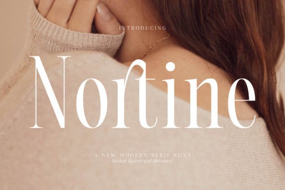 Nortine: A Serif Font for Elegant Editorial Design