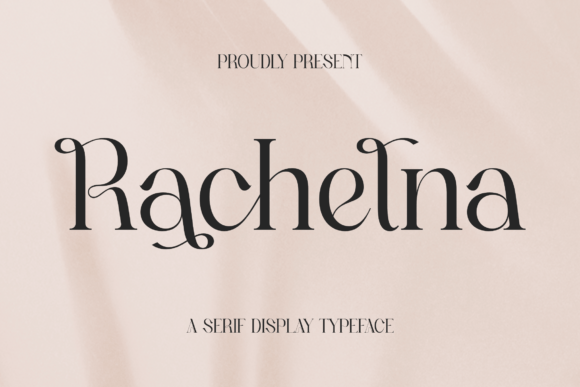 Rachelna Serif Font for Elegant Editorial Design