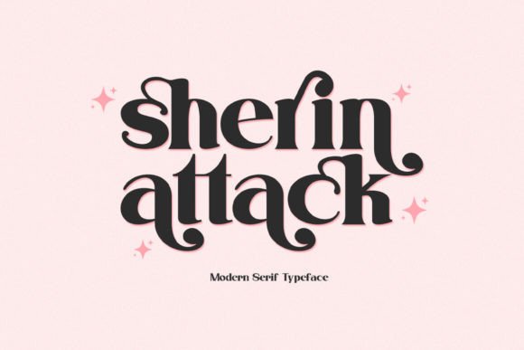 Sherin Attack: A Modern Serif Font for Creative Makers
