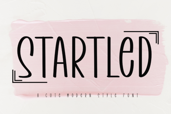 Startled Font for Bold Campaign Design
