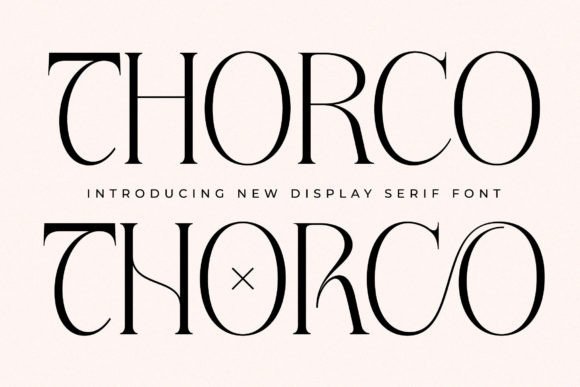 Thorco: A Serif Font for Modern Web Design