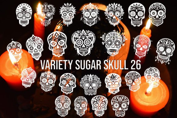Variety Sugar Skull Font for Handmade Creations