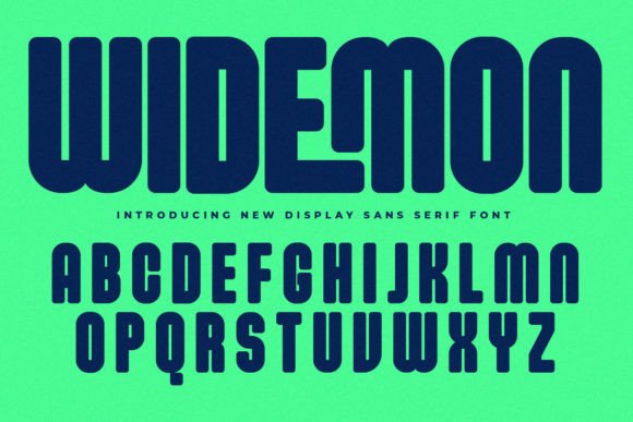 Widemon Typeface for Modern Branding