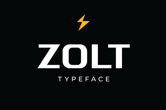 Zolt: A Futuristic Sans Serif Font for Modern Branding